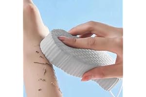 GOKAME Loomina Exfoliating Body Sponge Magic 3D Sponge Removes Dead Skin Soft Grey