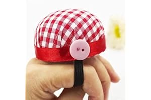 CLAMBER 300 Alfileres de Costura, Cabeza Mariposa, Flor,Pajarita y Boton. Rectos, para Costura DIY y Artesanías. Opción Cojín Soporte para muñeca (1 COJÍN Soporte ALFILERES) (CoJín Soporte Alfileres)