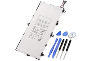 XITAIAN 3.7V 14.80Wh T4000E Remplacement Batterie pour Samsung Galaxy Tab 3 7.0 SM-T210R T210 T211 T217 T4000E Kids T2105 T2105 P3200 1588-7285 with Tools