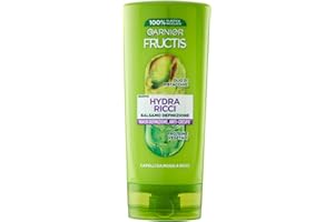 Garnier Fructis Balsamo Definizione, Per Capelli da Mossi a Ricci, Anti-Crespo, Per una Chioma Morbida e Luminosa, Hydra Ricci, 200 ml