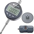 Neoteck DTI Digital Dial Indicator 1'/25.4mm | Digital Probe Indicator Dial Test Gauge High Resolution: 0.0005'/0.01mm
