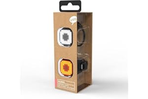 Knog Unisex-Adult Blinder Mini Twinpack-Square-Black Light, Not Mentioned