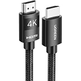 Ugreen 4K HDMI Kablosu ARC 3D Ethernet i&ccedil;in PS5 Soundbar, Xbox Series S, Monit&ouml;r vb. (3M)