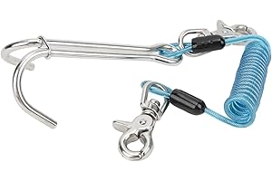 SHANRYA Buceo Gancho de Deriva de Doble Arrecife, Gancho de Corriente de Buceo Gancho de Deriva Doble Conveniente Alta Resistencia para Submarinos(azul)