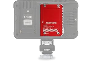 ANDYCINE Lunchbox mSATA to SATA Adapter DIY Magnalium Case for mSATA SSD T5 1TB/2TB Compatible for Atomos Ninja V,Ninja V+,Ninja Flame,Ninja Inferno,and Shogun Inferno