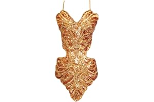 RUNYUE Damen Latein Tänze Tanzkostüme Kleidung Pailletten Salsa Tango Tanzkleid