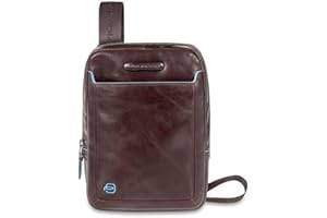 PIQUADRO, Borsello porta iPad Mini Blue Square Uomo, 22 cm