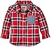 Levi's Baby-Boys Checky Checkered Shirt, Red, 18-24 Months (Manufacturer Size:24 Months)