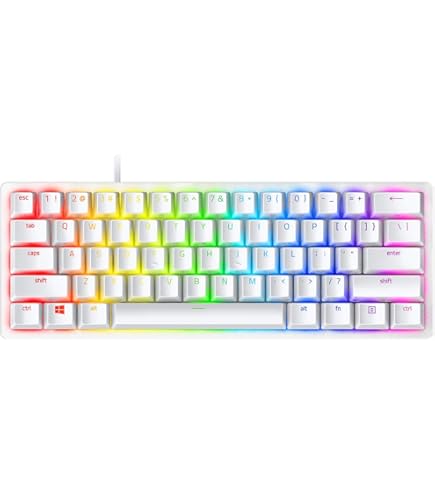 Amazon.in: Buy Razer Huntsman Mini - Mercury Edition - 60% Optical