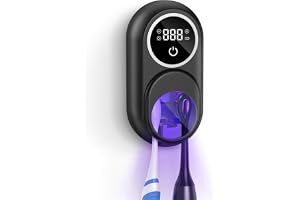ORIA UV-tandborste, sterilisator med UV ljus och 65 °C tork
