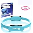 STRAUSS Pilates Ring Circle | Magic Circle for Inner Thigh & Core Exercises | Fitness Ring for Women | Thigh Master & Yoga Ring | Home Workout Equipment for Toning & Flexibility (Blue)