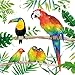 Produktbild Servietten (2er Set/40Stück) 3-lagig 33x33cm Sommer Muster (Tropical Birds)