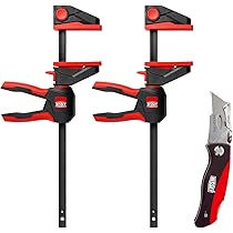 Morsetto A Mano EZ360-30 Con Manico Girevole - Apertura 300 Mm, Sporgenza 80 Mm - Per Lavori Sopra La Testa - Foto 9