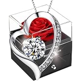Eternal Rose, Preserved Flowers, Real Rose Forever Bloom, Natural Gift Roses Romantic with Women Mother's Day, Valentine's Da