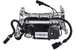 MSQ-CD Compressore a sospensione pneumatica con staffa Compatibile con Q7 4L 06-15 To-ureg 02-10 4L0698007