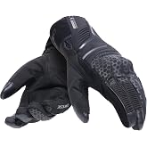 DAINESE Tempest 2 Motosiklet Eldiveni D-Dry Eldiven Black