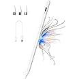 Stylus Pen for Touch Screen with Magnetic Design, Kenkor Rechargeable Universal Digital Pens, POM 1.5 mm Nib iPad Pencil for Android/Apple iPad/Pro/Air/Mini/iPhone/Smartphones and Tablets Devices