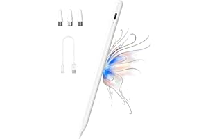 Stylus Pens for Touch Screens Magnetic iPad Pencil Rechargeable Digital Tablet Pen, Kenkor Active Stylus Pen for Apple iPad Pro/Air/Mini/iPhone/Android/Samsung/Smartphones and Tablets Devices