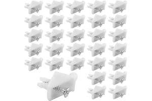 RHHGHY 30 Pièces Upports D'Étagère De 5 Mm, Support Étagère Blanc, Taquets Pour Étagères 101558 Compatible Avec Ikea Pax Komplement, Pour Armoire De Cuisine, Bibliothèque, Armoire, Armoire De Meubles