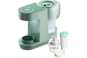 Tommee Tippee Limited Edition Sage Green Perfect Prep Machine, Baby Bottle Formula Feed Maker with Antibacterial Water Filter, App Support, Day & Night Feed-Friendly Features, Sage