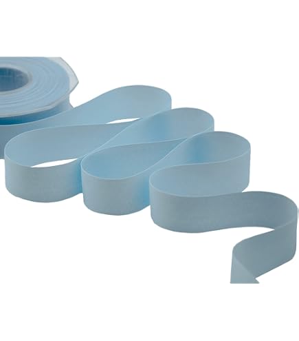 Furlanis Nastro Doppio Raso 10mm X 25m - Colore Rosa Baby, Prodotto In Italia, Per Bomboniere E Regali