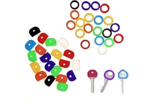 RTRTGS 40 Stück Schlüsselkappen Schlüssel Kappen,Flexibel Schlüsselabdeckungen Key Caps,für Home Office