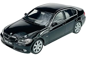 DROMADER Welly BMW Serie 3 330i 330 i 2006 Negro E90 E 90 Sedán 1/24 Modelo Coche El Cast Nuevo en Caja