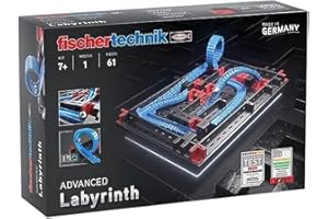 fischertechnik 569016 Advanced Labyrinth – kit di costruzione per bambini dai 7 anni in su, giocattolo di costruzione, gioco a palla bilanciata