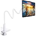 TRYONE Gooseneck Tablet Holder Stand for Bed Adjustable Flexible Arm Tablets Mount Clamp on Table Compatible with iPad Air Mini | Galaxy Tabs | Kindle Fire | Switch or Other 4.7-10.5" Devices