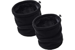 JOGVELO Thermique Tour de Cou Multifonctionnel Masque Neck Warmer Unisexe - Toison Windstopper de Hiver Moto Running Cycling Ski Snowboard