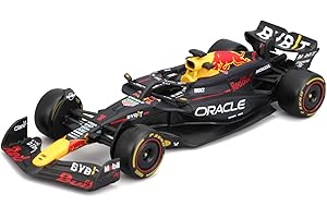 Bburago - Red Bull Racing RB20 Max Verstappen #1 2024 - Modellino Realistico Auto in Scala 1:43, Guidata da Max Verstappen, Licenza Ufficiale Red Bull, Età consigliata 3+ Anni