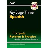 KS3 Spanish Complete Revision &amp; Practice (with Free Online Edition &amp; Audio) (CGP KS3 Revision &amp; Practice)