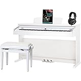 Classic Cantabile DP-50 WM Pianoforte digitale - 88 Tasti tastiera pesata hammer action - Pianola musicale USB, 32 polifonia,