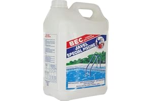 Eau de javel spécial piscine anti calcaire - 5 litres - BEC