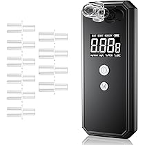 Wagxoey Alkoholtester Professionell - Digitaler Promillemesser Mit Sprachansage