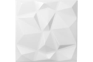 Nord Plus Paneles de pared 3D de poliestireno, diamante (12 unidades/3 m2)