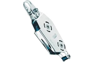 HS SPRENGER Sprenger V-Klemmen Violinblock für ø 6 mm, Micro XS Serie, Kugellager, Edelstahlseitenelemente, mit Hundsfott und Bügel