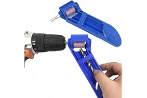 MISS GOOD Upgraded Diamond Drill Bit Sharpeners Tool Twist Drill Grinding Machine Grinding Tool for Drill Dit High Hardness Sharpener Diamond Hand Drill Bit Sharpening Tools