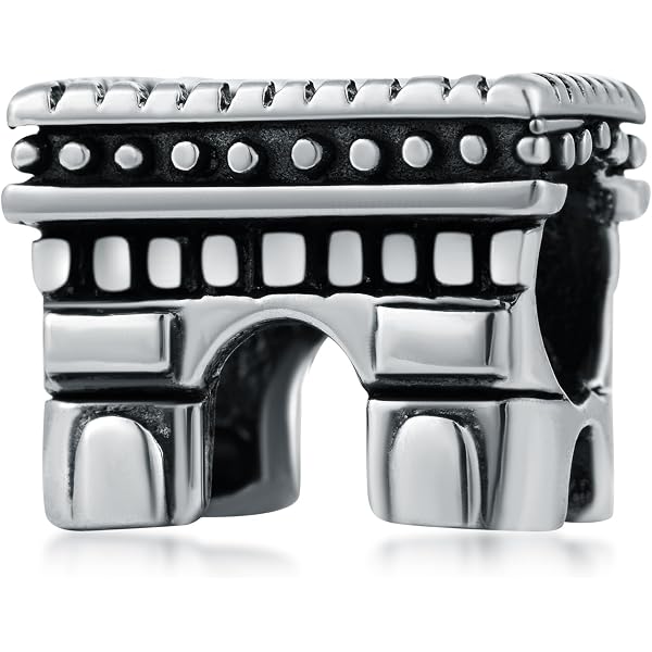 Bon4azuré Perlenanhänger Bosnien-Herzegowina Flagge – Silber Charm Für Armbänder, Perfekt Als Geschenk Für Frauen & Mädchen