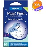 Stopever Nasal Plast Nefes A&ccedil;ici Bant, B&uuml;y&uuml;k Boy, 6'Lı