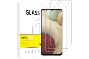 Vuciya Zestaw 3 szkła hartowanego kompatybilnego z Samsung Galaxy A13/A12/A04/A03/A03S/A32 5G, ochrona ekranu, folia odporna na zarysowania HD Ultra 9H, twardość przezroczysta