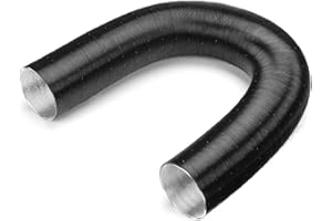 BAOGU Tuyau d'échappement Ø 60 mm Longueur 100 cm Tuyau d'échappement pour voiture Air Diesel Chauffage