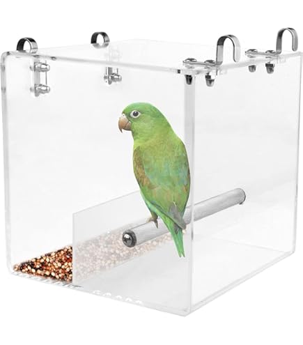 Mangiatoia Girevole Per Uccelli Ferplast Brava 1 | Accessorio Per Gabbie | Plastica Durevole - Foto 3