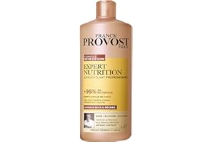 FRANCK PROVOST Expert Nutrition - Soin Démêlant Professionnel - Formule Riche En Soin - Karité & Huile De Coco - Sans Silicone & Sans Colorant - Cheveux Secs & Rêches - Format Généreux 450 ml