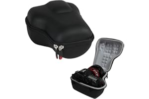 Hermitshell Travel EVA torba ochronna etui torba torba torba kompaktowe rozmiary do Canon EOS 7D 6D 5D Mark II III IV 5DS R EF 24-105 mm f/4 F4 L IS USM EF 24-70 mm f/2.8L II USM DSLR Lens Kit