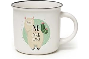 Legami Cup-Puccino Llama Tazza, Porcellana Bone China, Multicolore, 350 ml