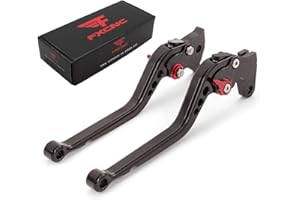 FXCNC Racing Einstellbare Brems Kupplungshebel für Moto Guzzi BREVA 750 04-09,V7 Racer 11-17,V7 Classic/Stornello 08-17,V7 Stone/Special/Custom 12-17,V9 Bobber/Roamer 16-17