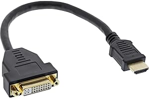InLine 17670I Câble Adaptateur HDMI vers DVI Femelle 0,2 m