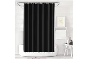 LUKDUNG 120x200 zasłona łazienkowa, zasłona do prysznica odporna na pleśń w łazience, zasłona do wanny i prysznica z tworzywa sztucznego wodoodporna, możliwość prania, PEVA Shower Curtain z 8