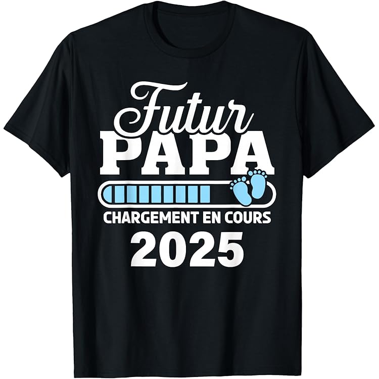 Sweat à Capuche "Niveau Papa En Cours De Chargement" - Cadeau Humour Futur Papa Gamer 2025